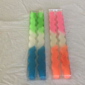 Ashland Vibrant Spiral Candles - Green, Blue, Pink, Orange